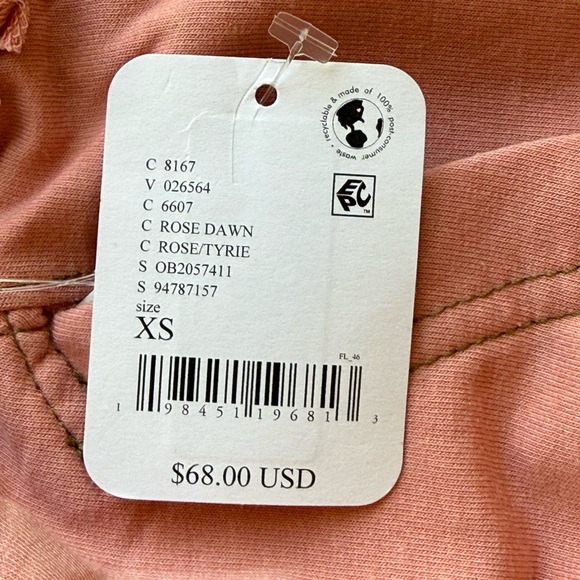 Free People Intimately Rose Dawn Wide Leg Lounge Pants NWT XS & S Pink FP Cozy - Picture 4 of 6